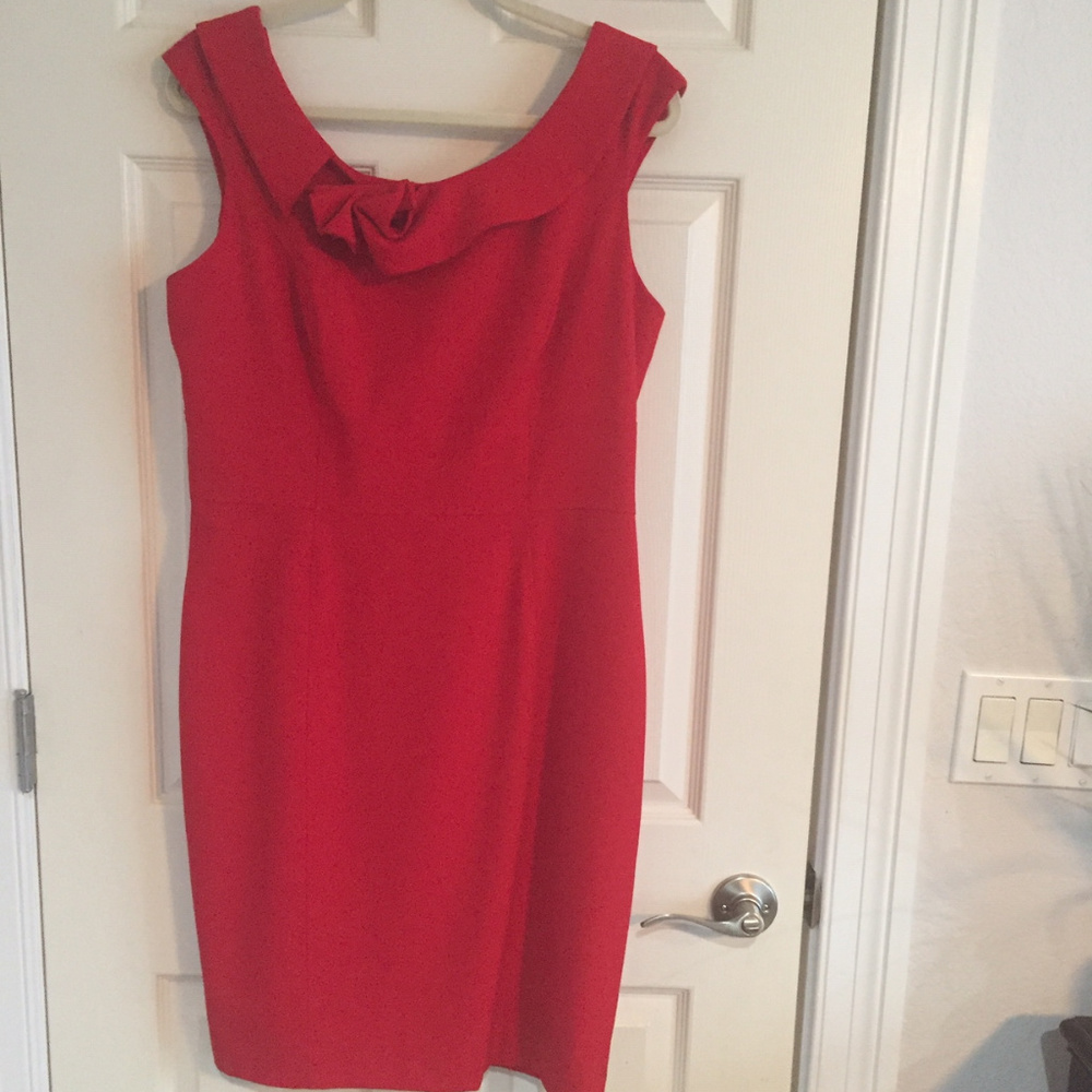 NWOT Calvin Klein glamorous Red Dress, size 12